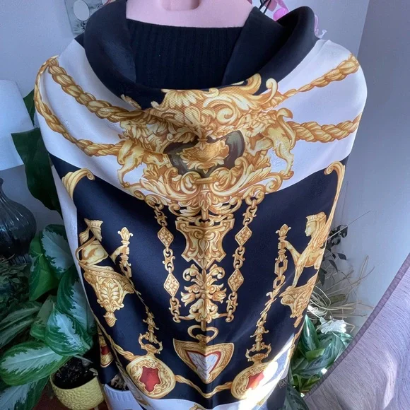 DAKS London Silk Scarf.